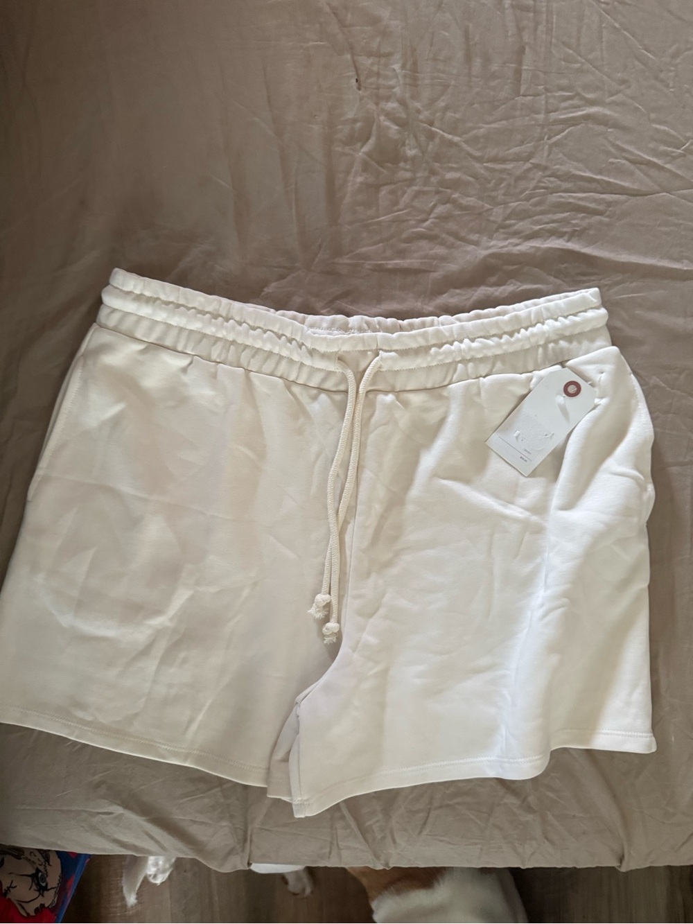Topshop Cream Shorts NWT Trendy Summer Aesthetic